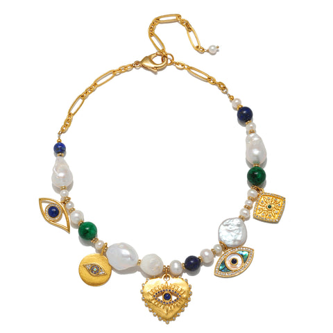 Divine Protection Statement Necklace