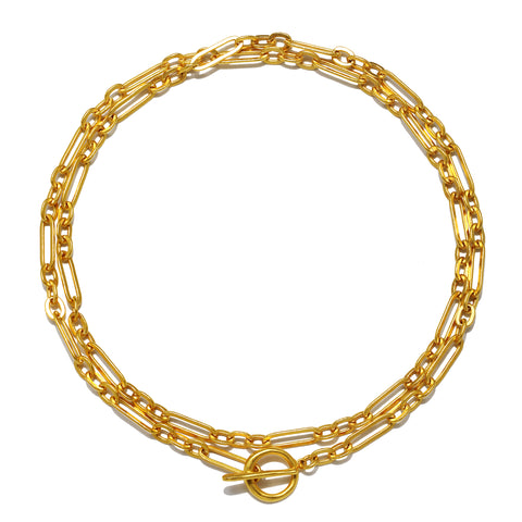 Figaro Convertible Necklace-Gold