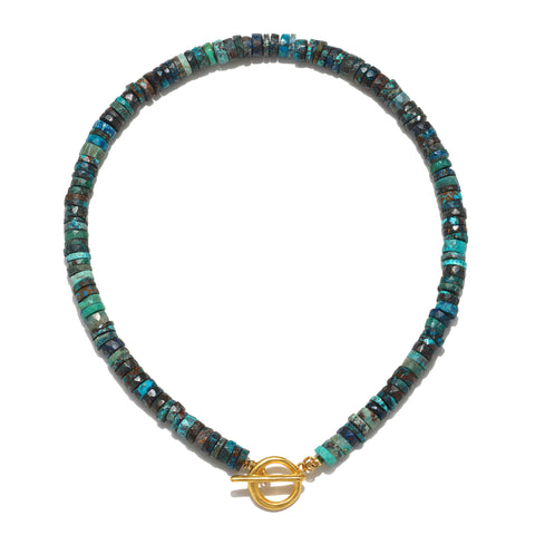 Chrysocolla Beaded Necklace