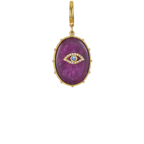 Mona Evil Eye Clip-On Charm