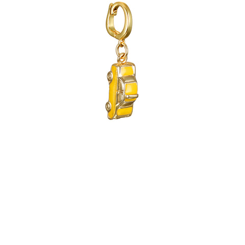 Taxi Cab Clip-On Charm