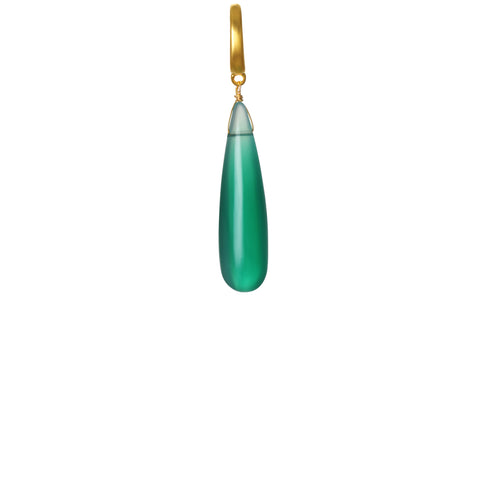 Green Onyx Semi-Precious Clip-On Charm