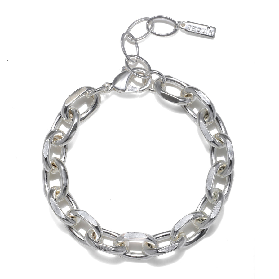 Camille Chain Bracelet - Rhodium | Sequin