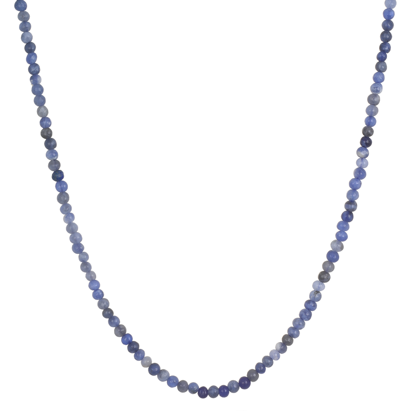 Blue Sapphire Diamond Collar Necklace - Nazar's & Co. Jewelers