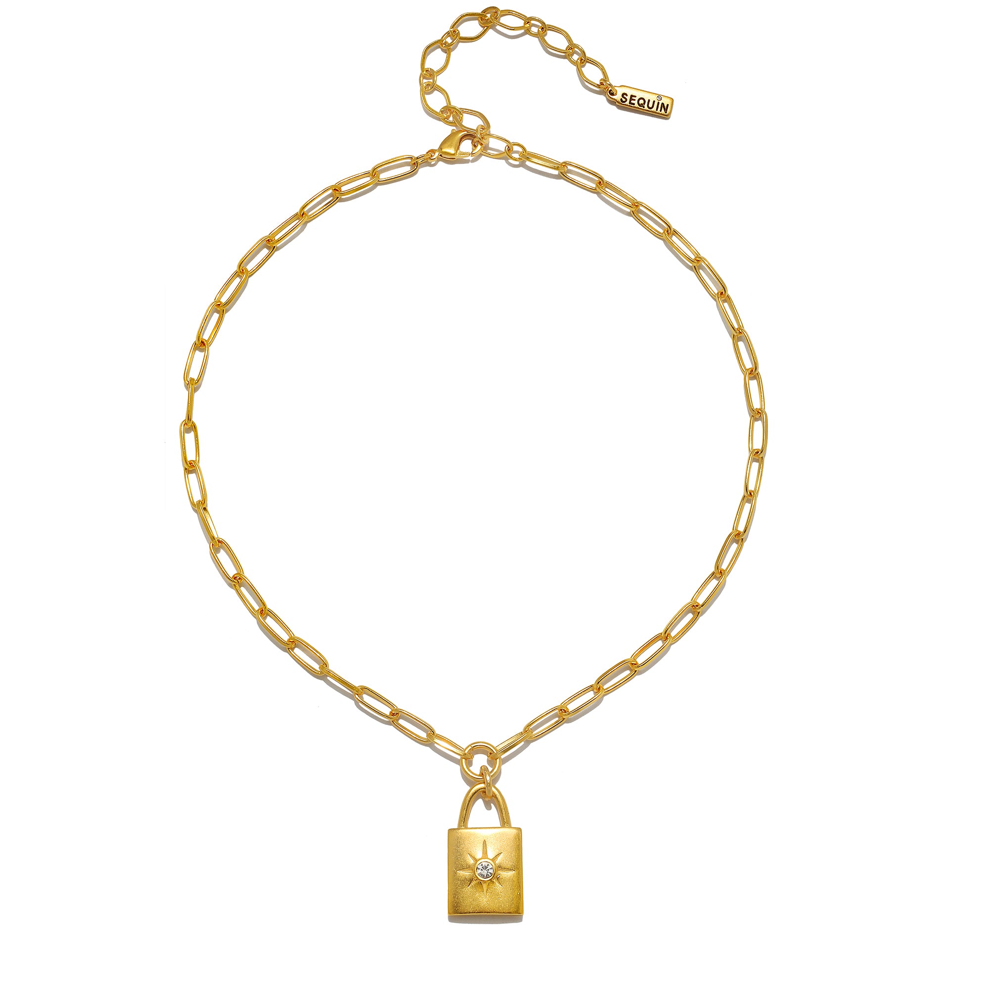 Louis Vuitton Padlock Choker Necklace